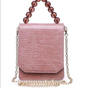 Beaded Handle Handbag 👜 Brand New Retail